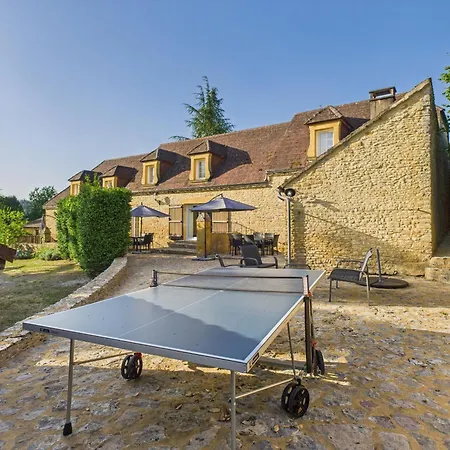 Nyaraló Grande Maison Pour 16 Avec Piscine Et Tennis La Chapelle-Aubareil